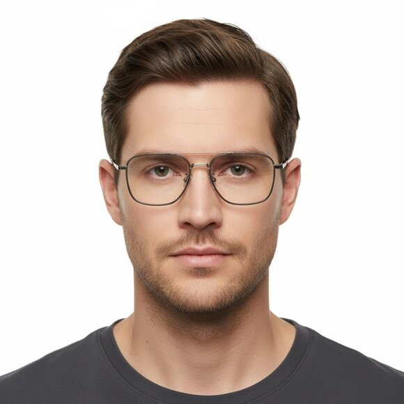 Dior Mens Square/Rectangle Palladium Palladium Transparent Fashion Designer